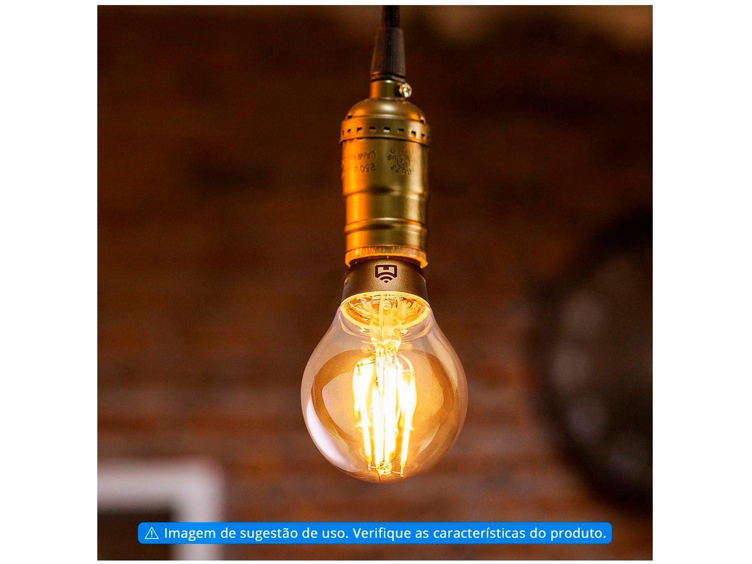 Lâmpada Inteligente Positivo Wi-Fi E27 7W Retrô