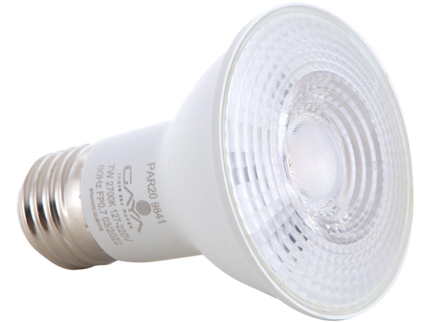 Lâmpada LED Dicróica E27 Gaya Amarela 7W