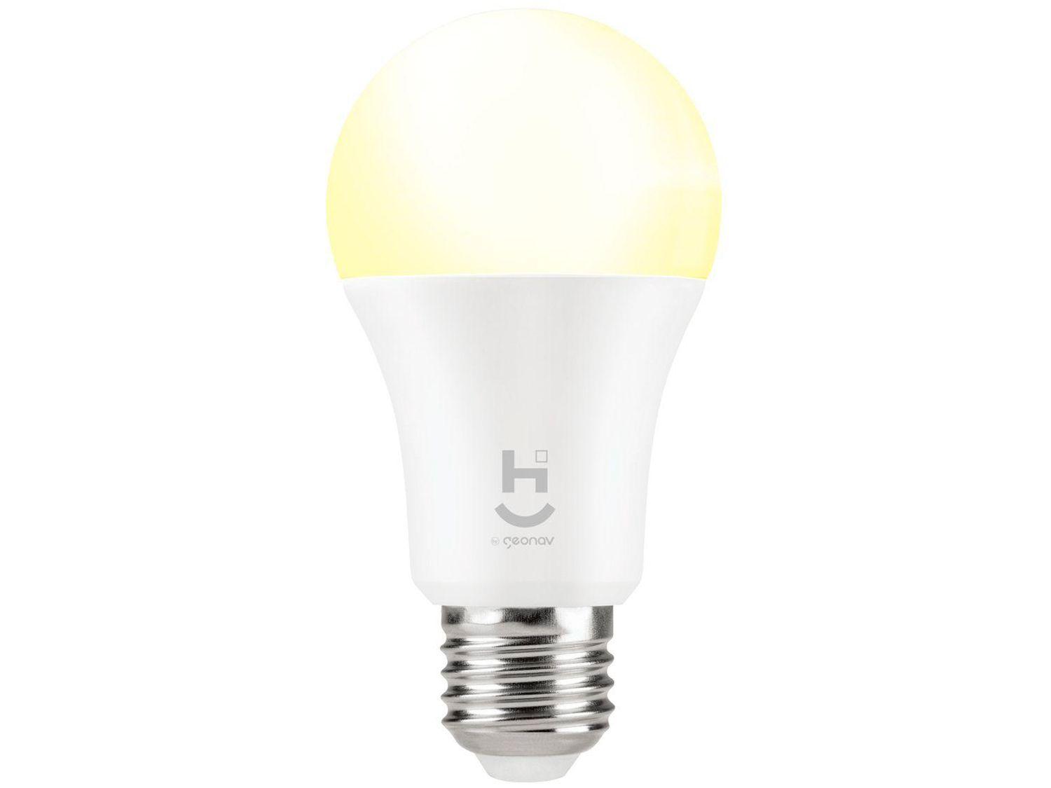 Lâmpada LED Inteligente 9W Wi-Fi Bluetooth RGB