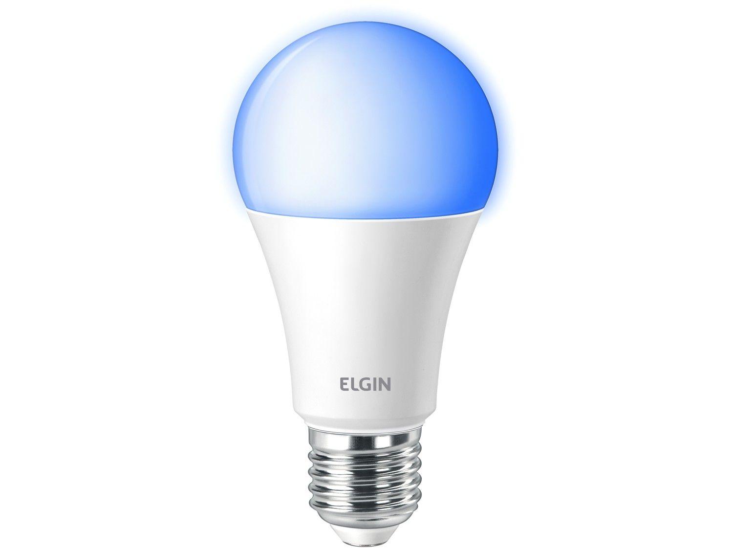 Lâmpada Smart Wi-Fi Elgin Smart Color Bulbo LED