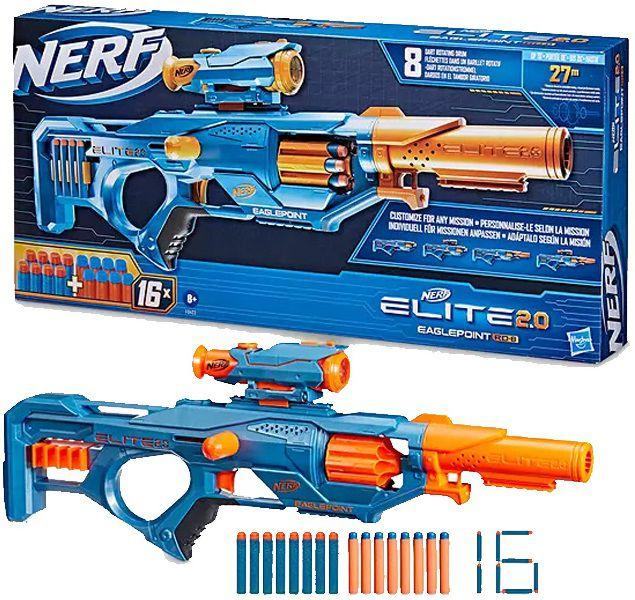 Sniperka Nerf Elite Eaglepoint Shield +šípky