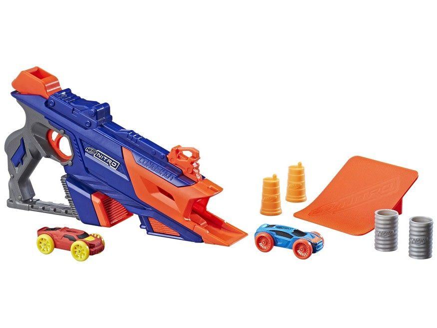 Lancador de Carros Nerf Nitro Longshot Smash Hasbro Lancadores de Dardos Magazine Luiza
