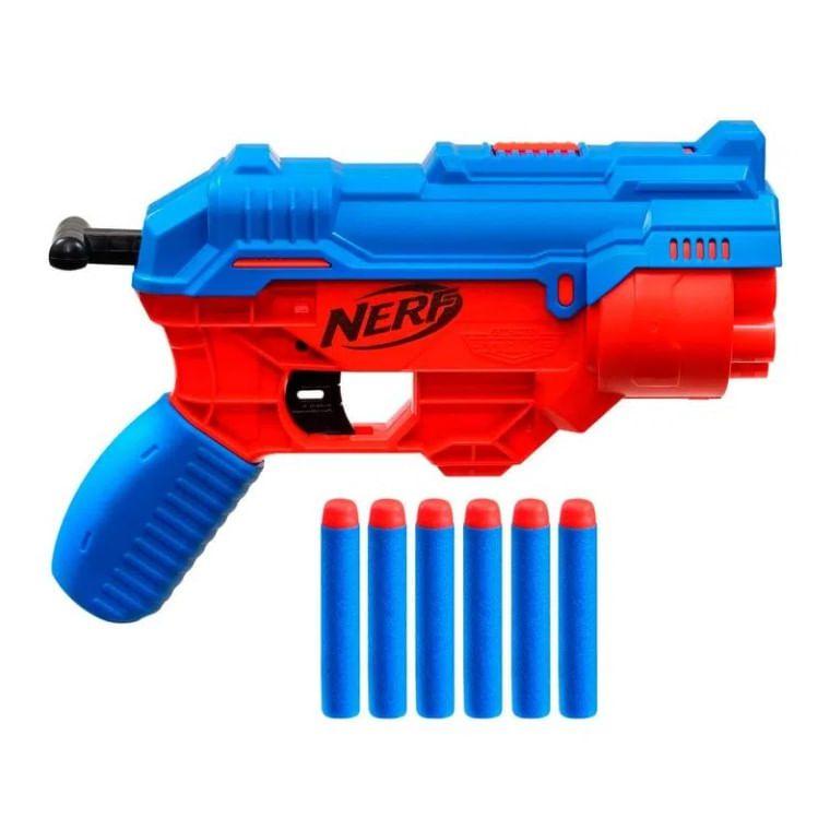 Lançador De Dardos Nerf Dart Blaster Azul Com 6 Munições em