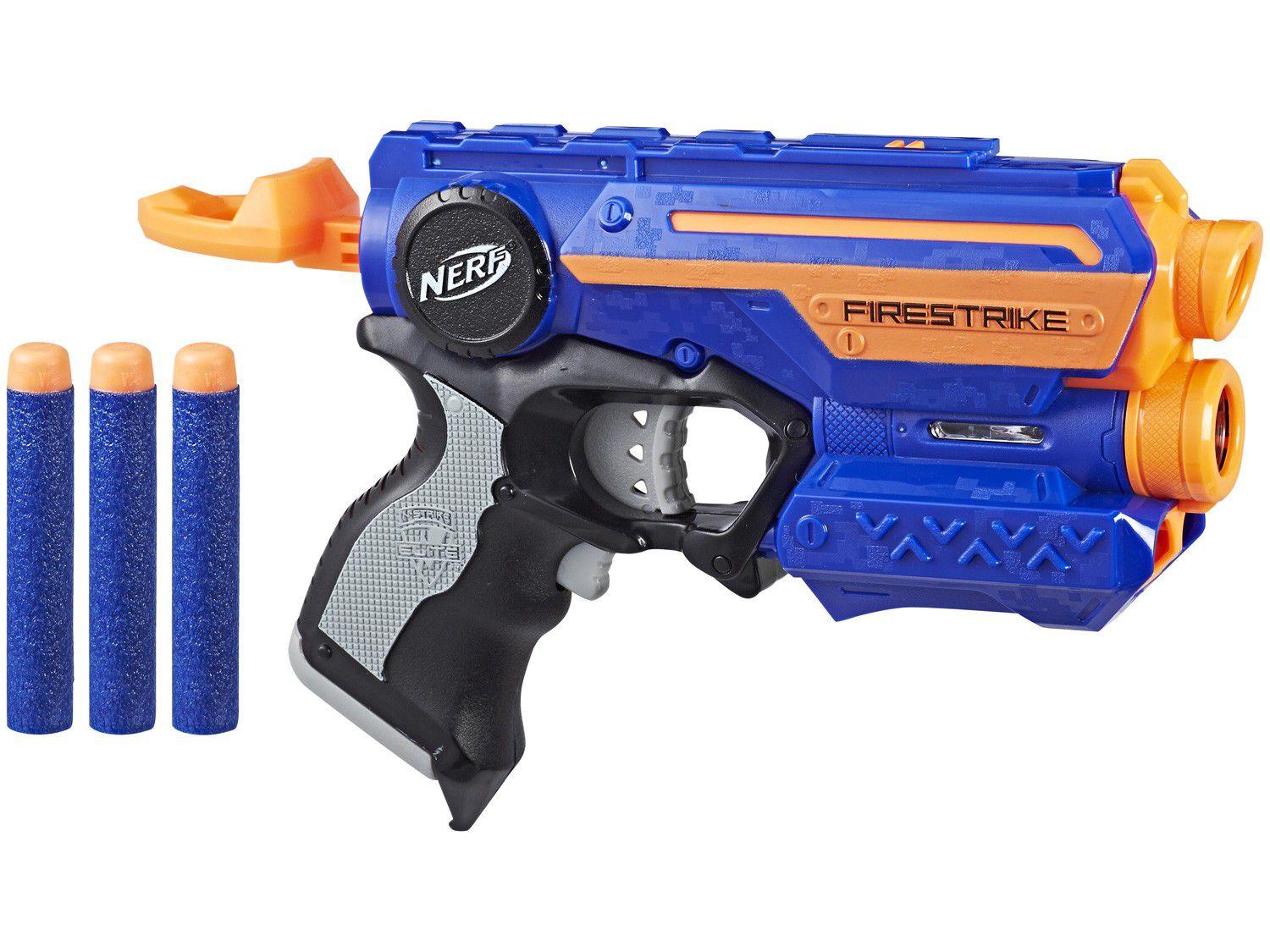 Lançador de Dardos Nerf Firestrike - Hasbro - Lançadores de Dardos ...