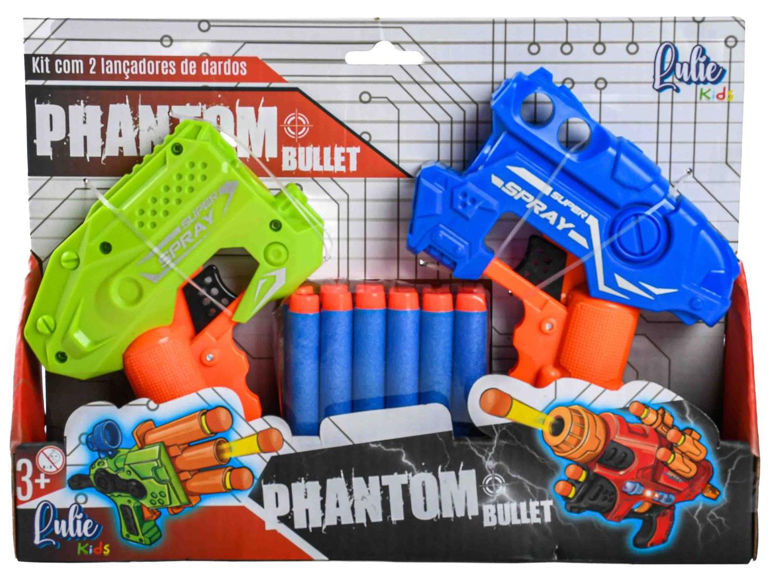 Lançador de Dardos Phantom Bullet Lulie Kids