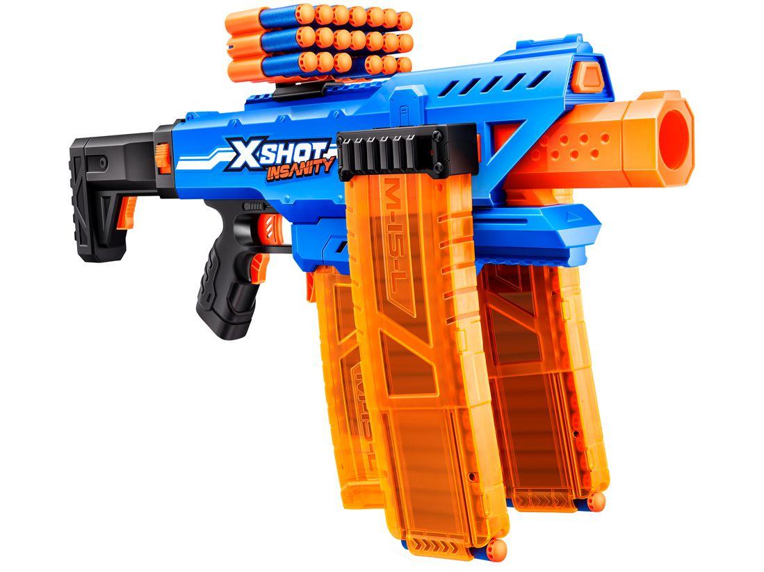 Lançador de Dardos X-Shot Insanity Motorized Clip