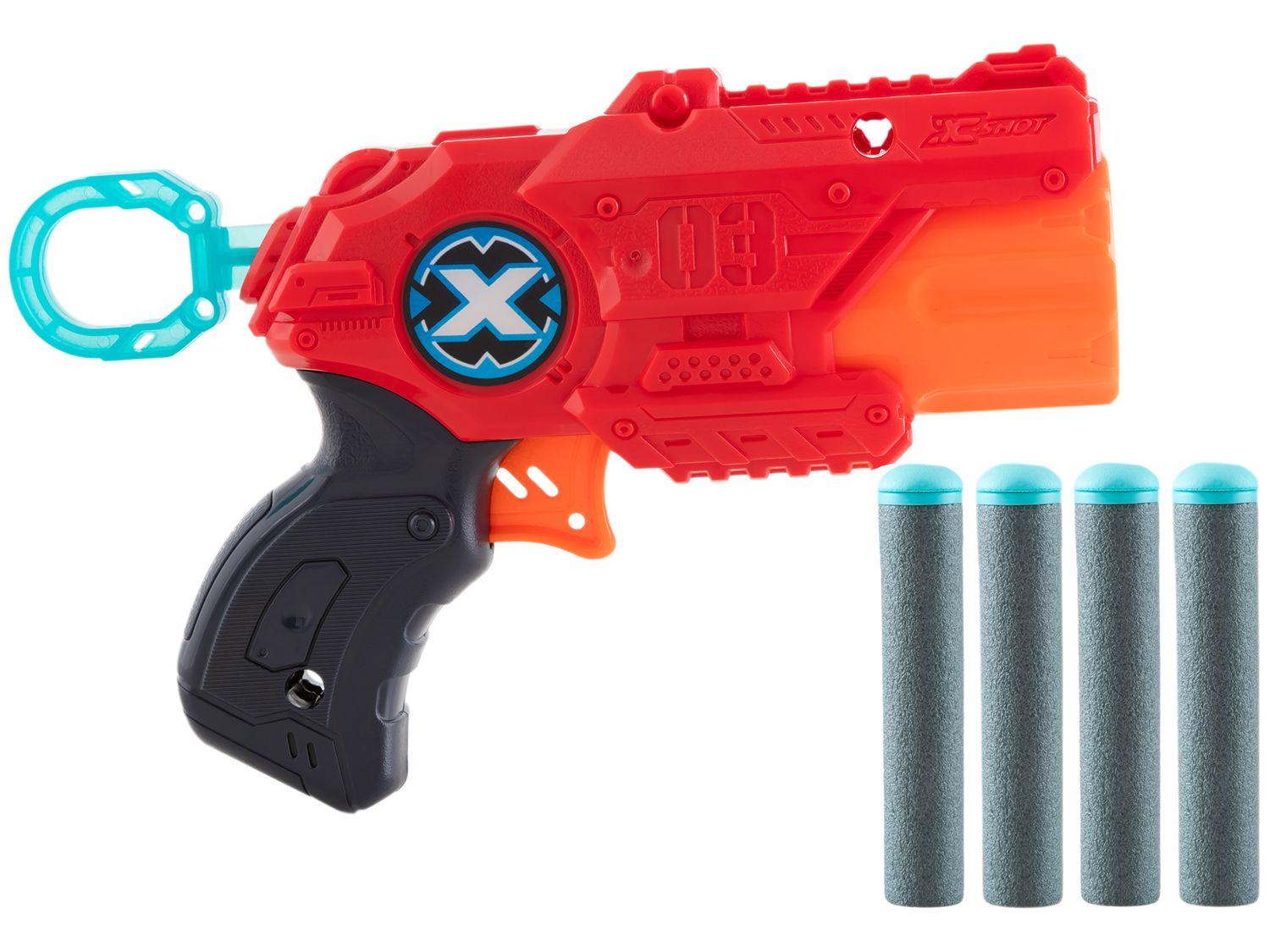 Lançador de Dardos X-Shot Red Mini TK3 3 Tiros