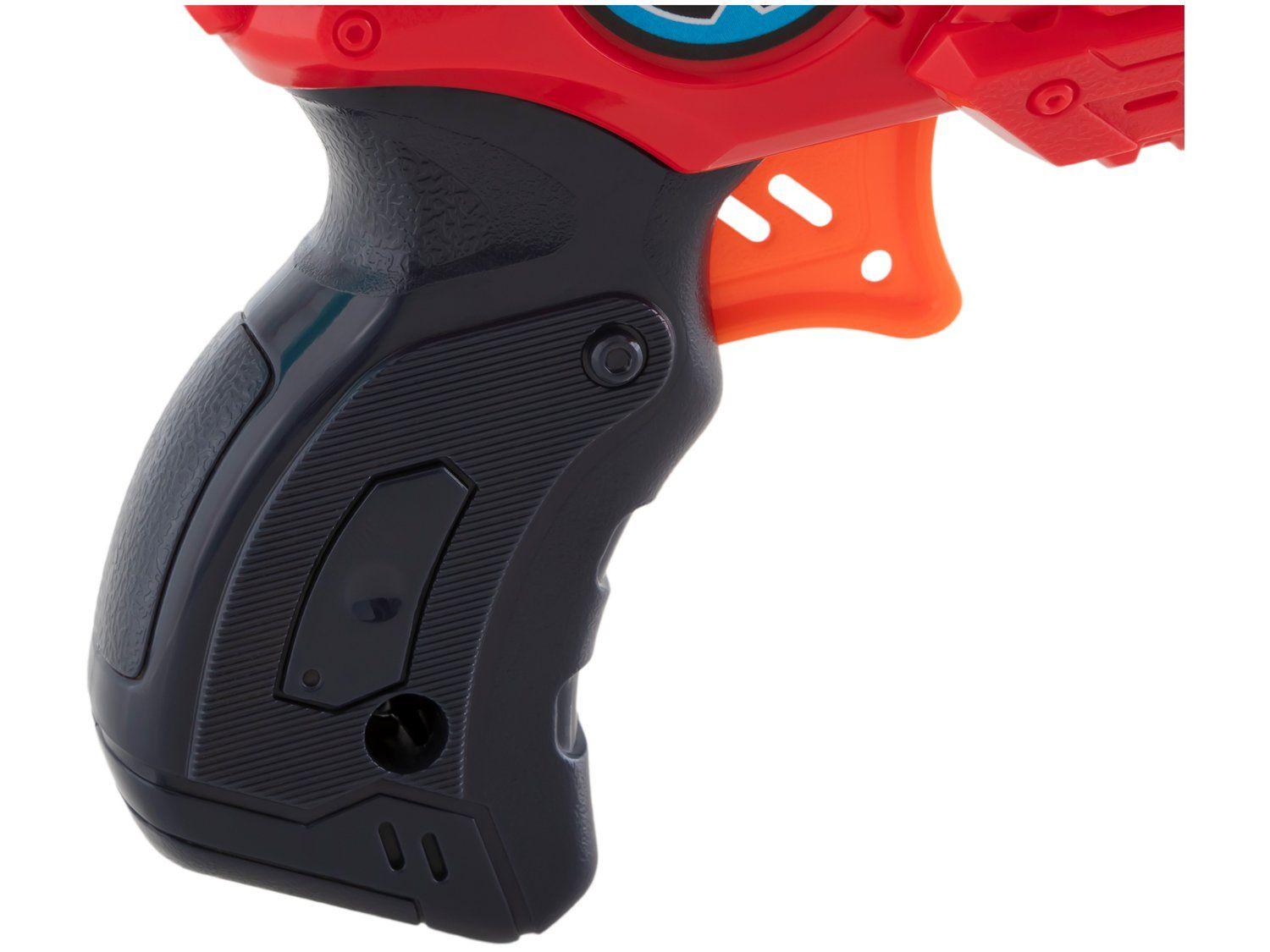 Lançador de Dardos X-Shot Red Mini TK3 3 Tiros| Colorido
