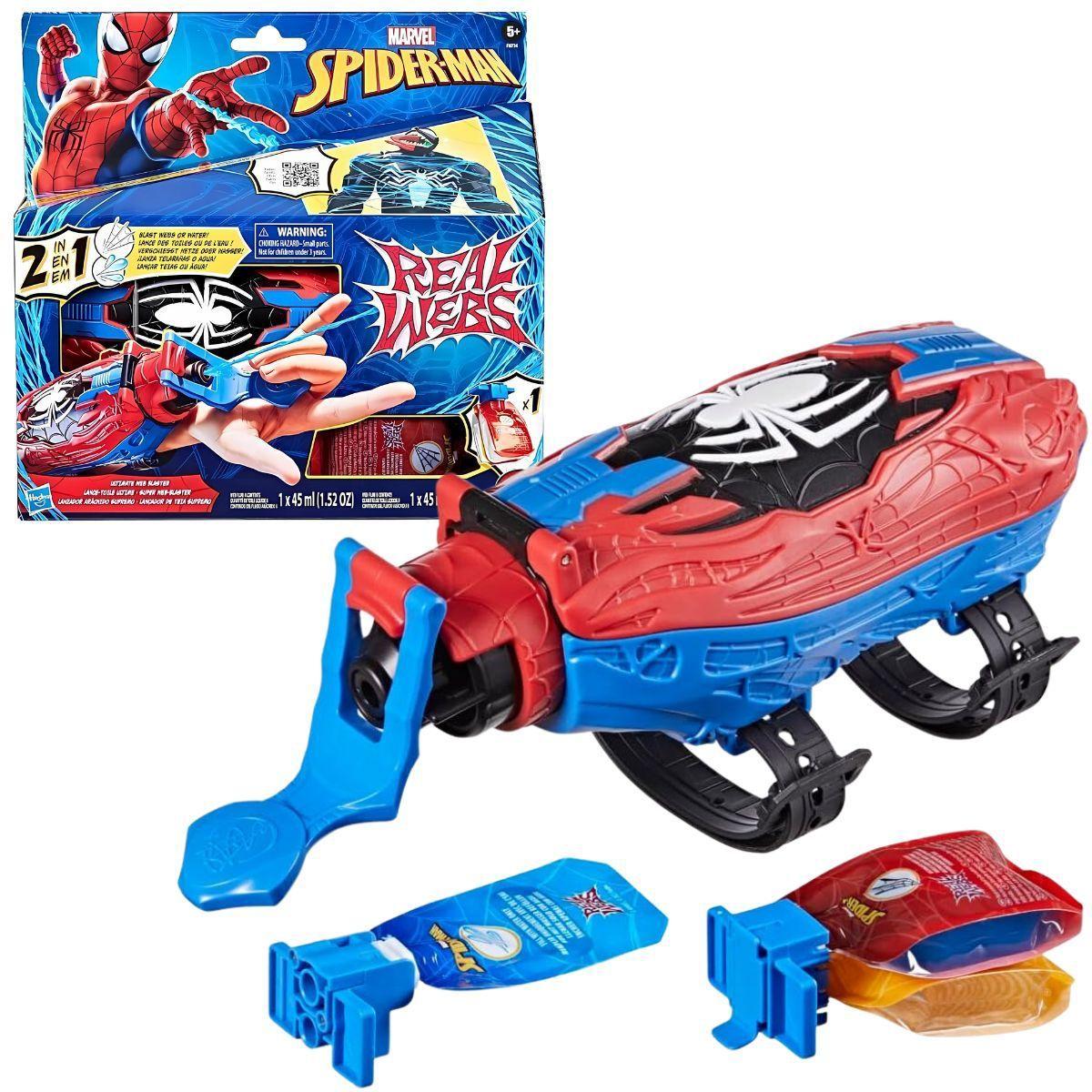 Lançador de Teia do Homem Aranha Spider Web 2 em 1 - Hasbro ...
