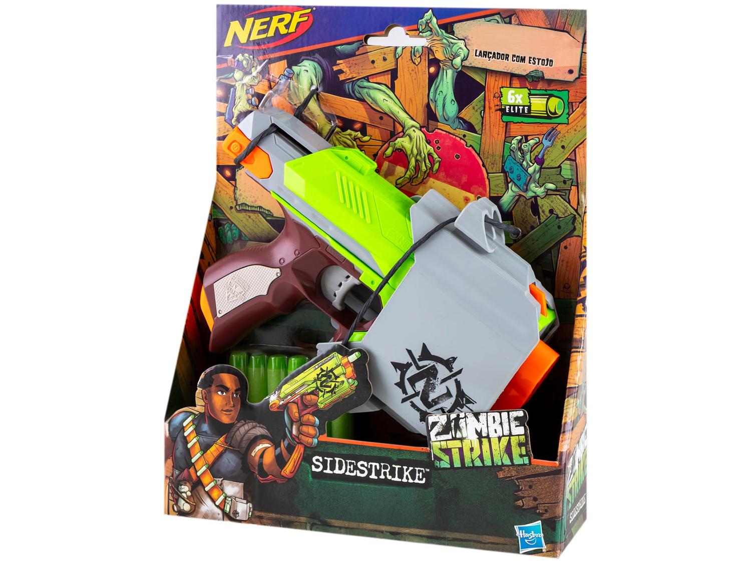 Lançador Nerf com Acessórios Hasbro Zombie Strike