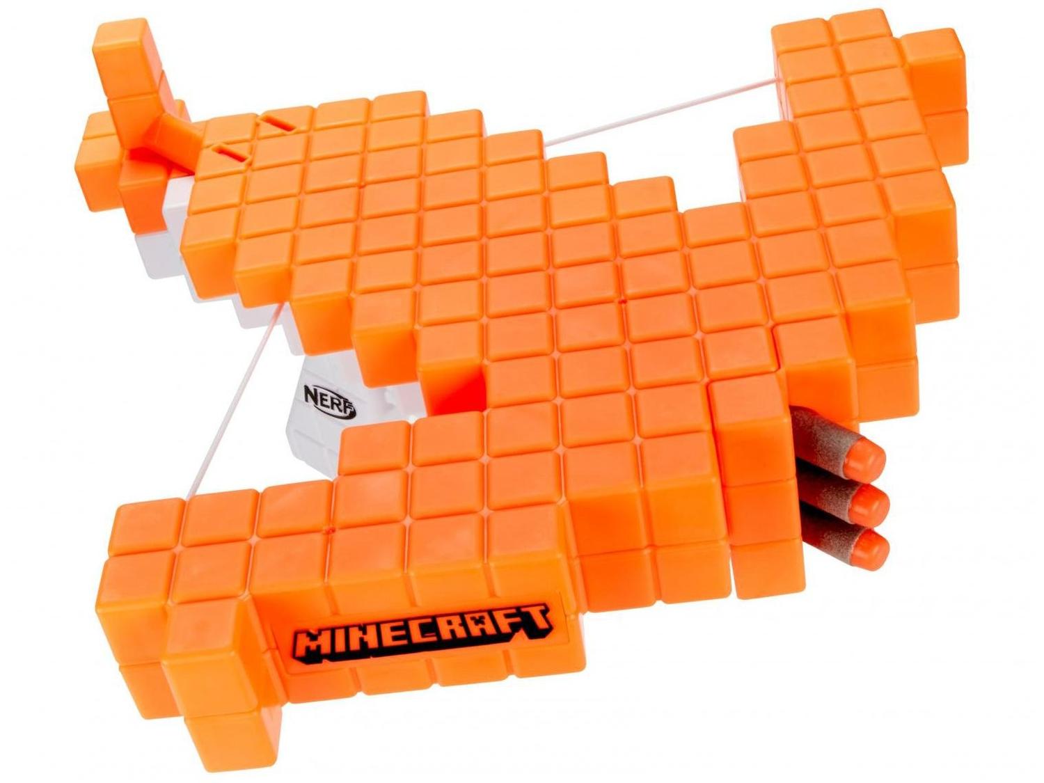 Lançador Nerf Minecraft Pillagers Crossbow