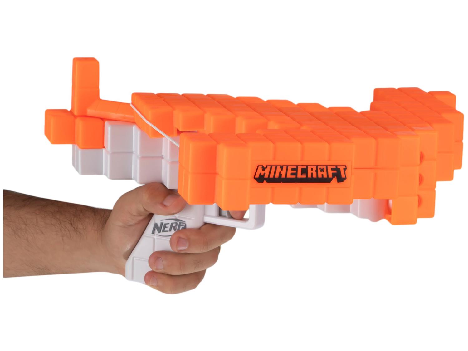 Lançador Nerf Minecraft Pillagers Crossbow