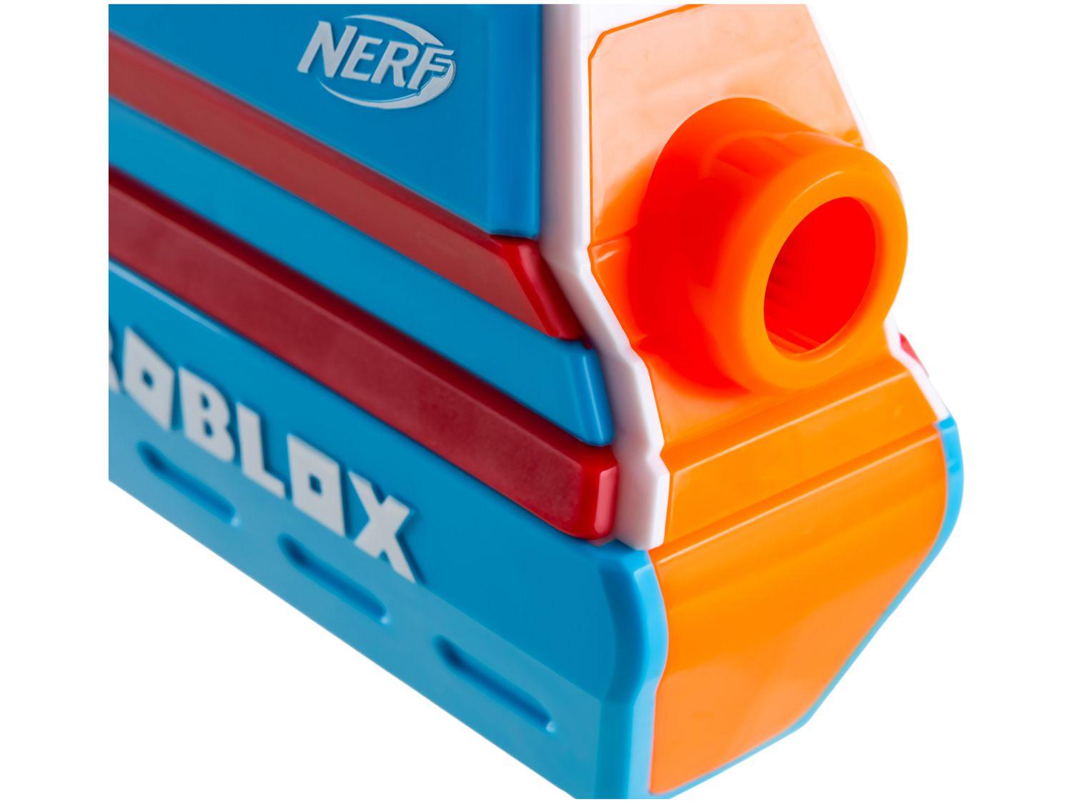 Lançador Nerf Roblox MM2: Dartbringer Hasbro 6 Peças com Acessórios