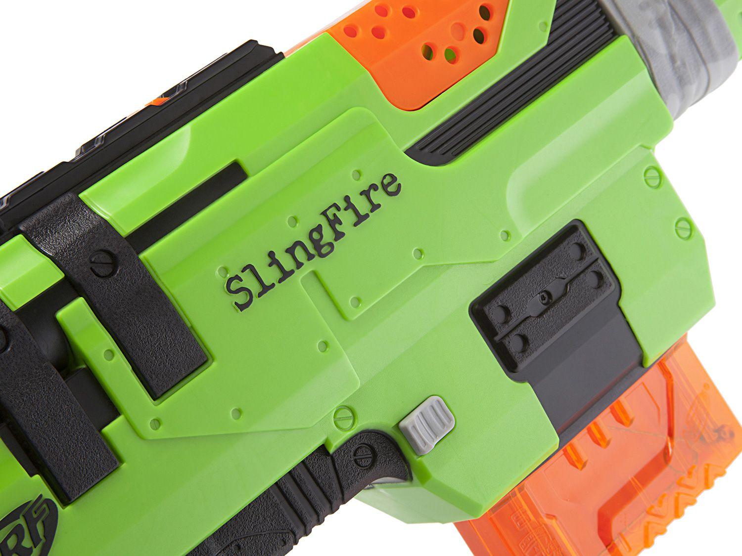 Lançador Nerf Zombie Strike com Acessórios - Hasbro Slingfire ...