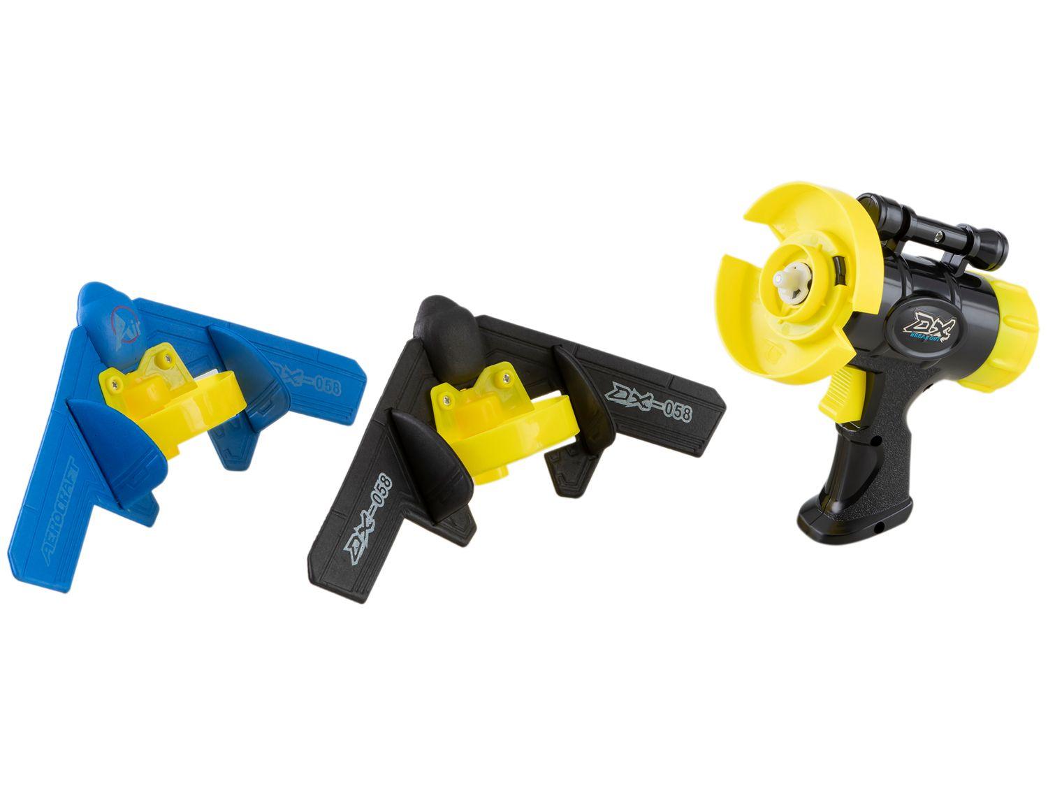 Lançador Planador Shot Fun Toyng 3 Peças