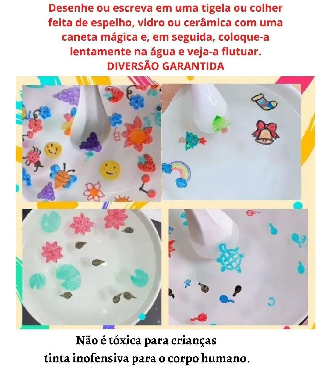 Lançamento Canetas 3d Flutua Água Desenhos Flutuantes - selt - Caneta -  Magazine Luiza