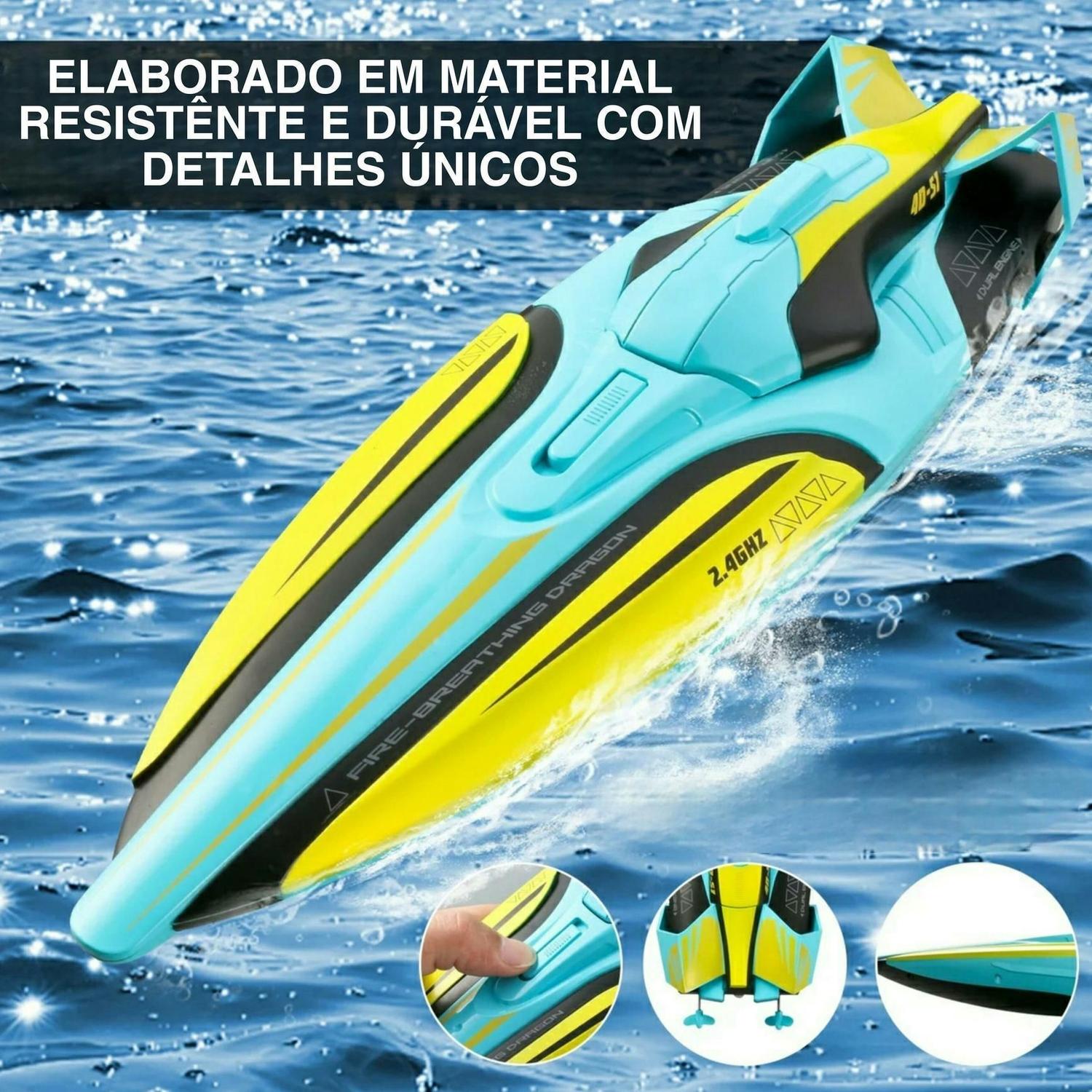 Jet Ski Lancha Rc Toysrus S2 Shark Rc Boat Lancha Rc Jjrc S2