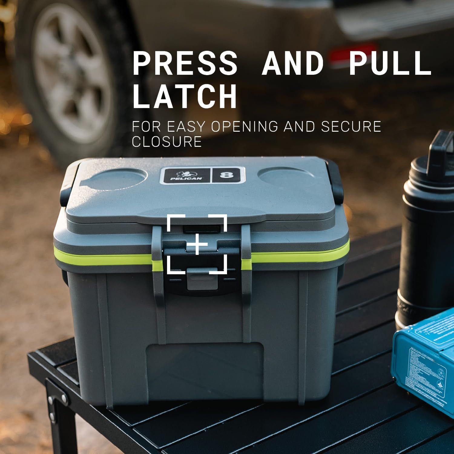 Lancheira Térmica Pelican 8L - Resistência E Durabilidade Para Aventuras