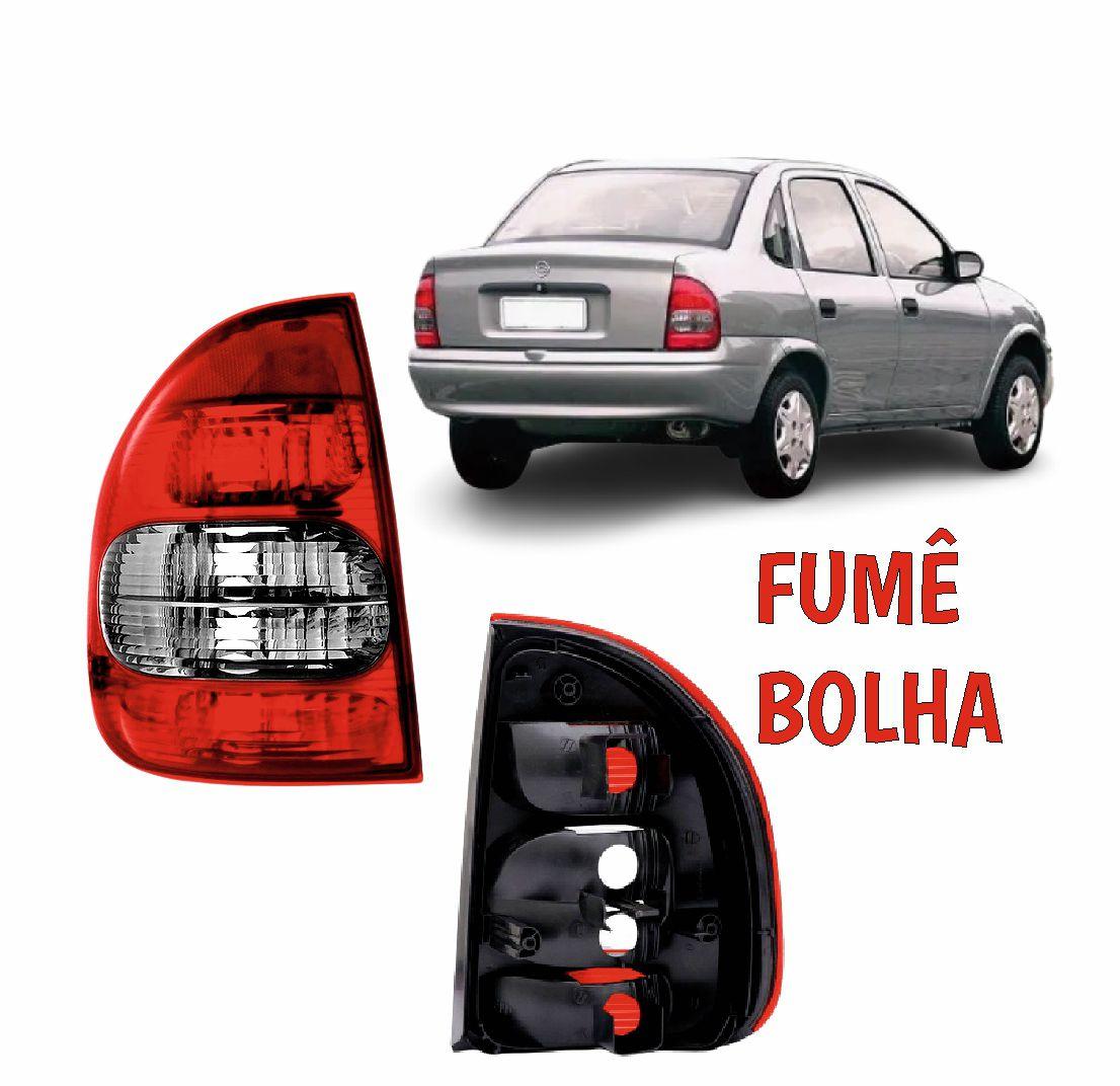 Lanterna Traseira Corsa Sedan 2000 A 2002 Classic 2003 A 2010 Fumê