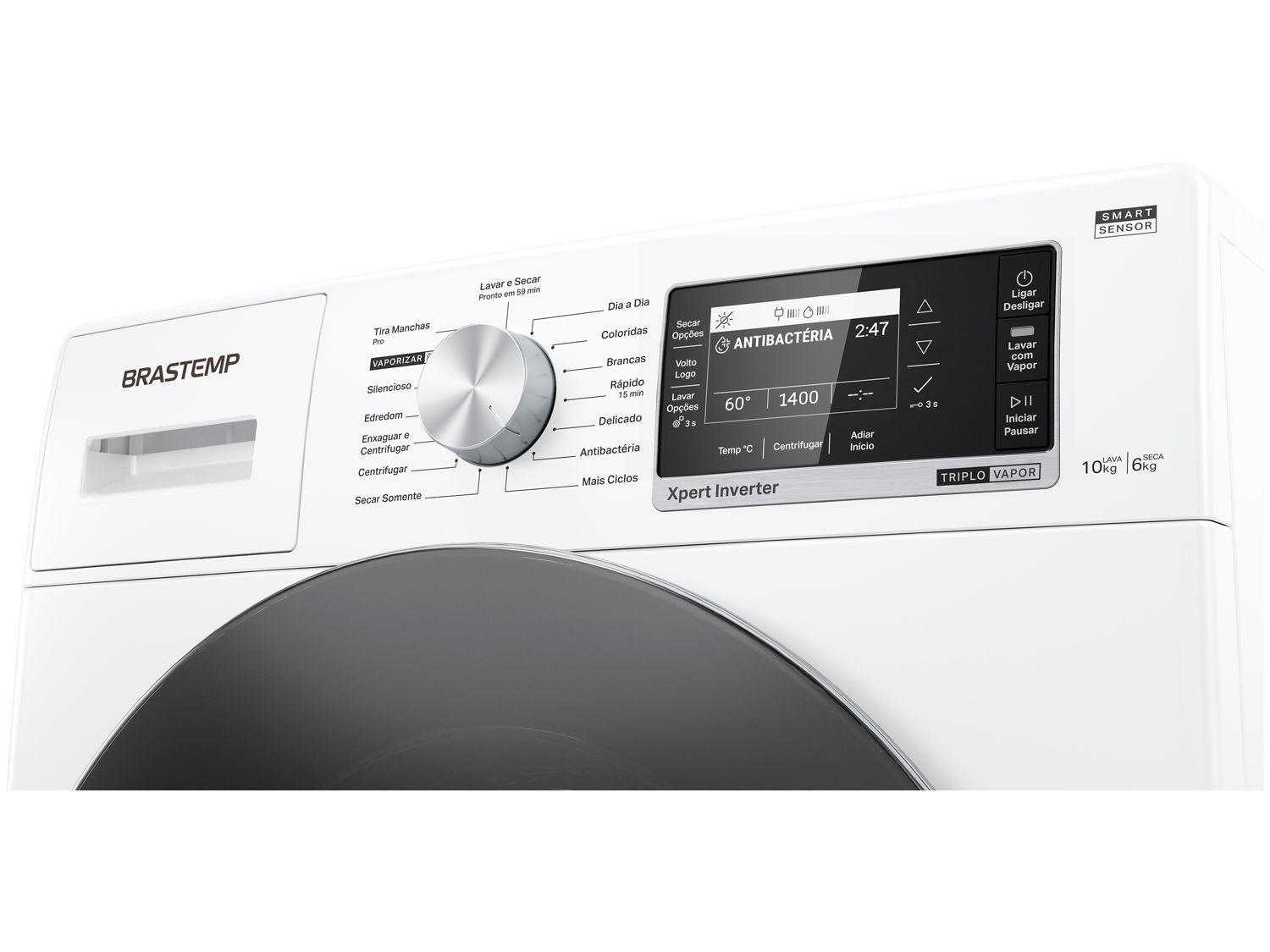 Lava e Seca Brastemp 10kg BNC10AB Inverter