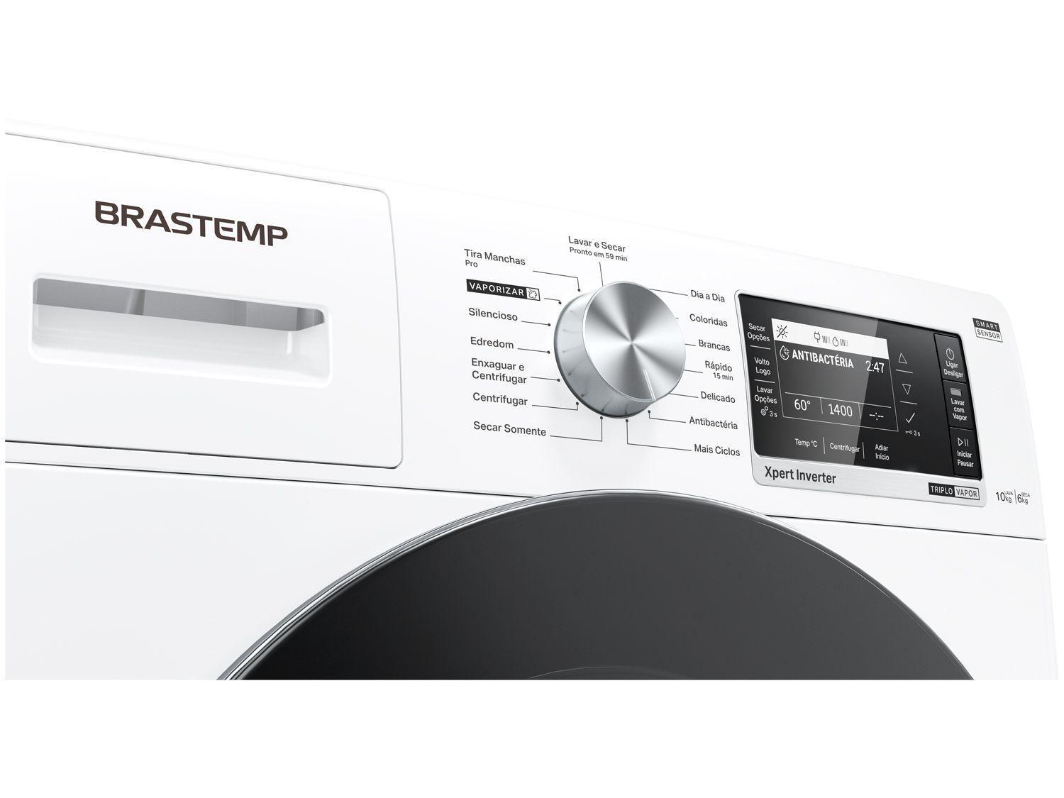 Lava e Seca Brastemp 10kg BNC10AB Inverter
