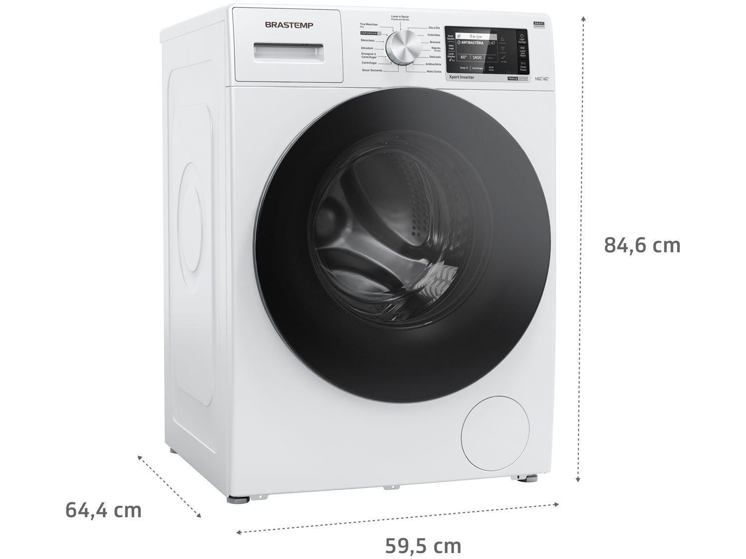Lava e Seca Brastemp 10kg BNC10AB Inverter