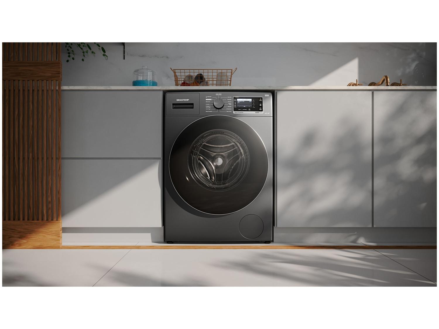 Lava e Seca Brastemp 10Kg BNC10AS Inverter Quente