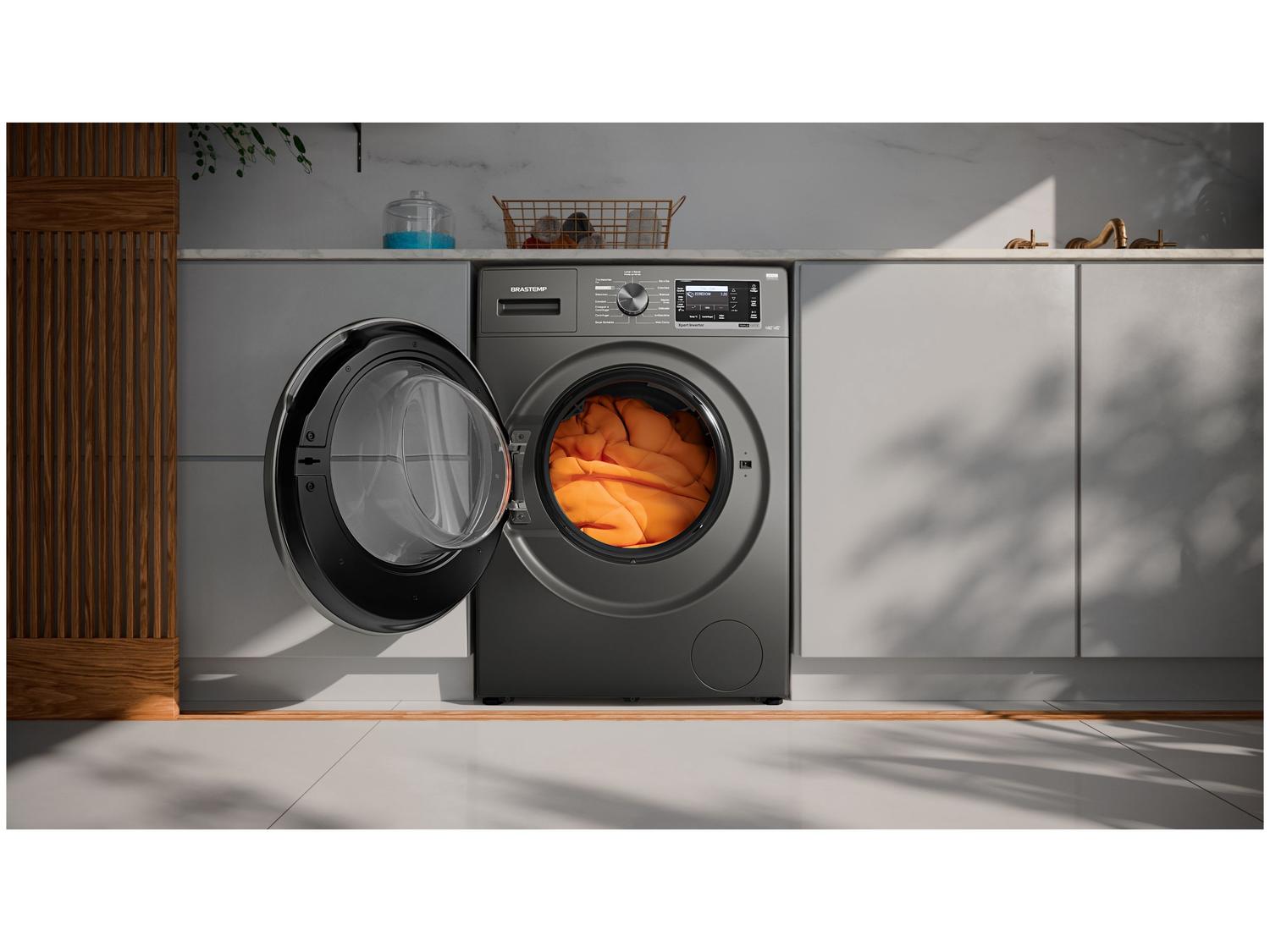 Lava e Seca Brastemp 10Kg BNC10AS Inverter Quente