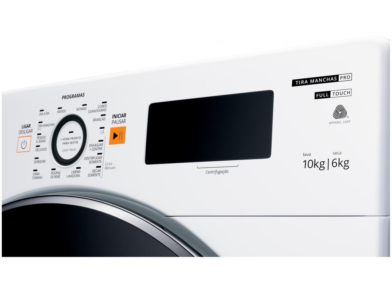 Lava e Seca Brastemp 10Kg BNQ10AB Inverter 14 Programas de Lavagem Branca