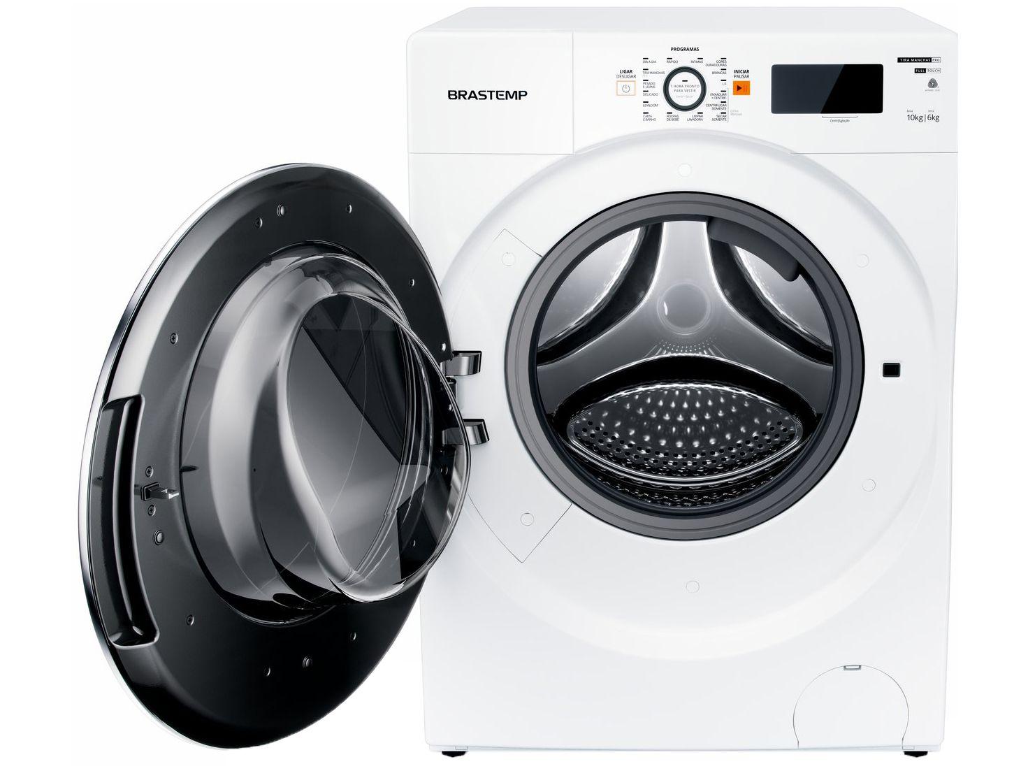 Lava e Seca Brastemp 10Kg BNQ10AB Inverter 14 Programas de Lavagem Branca