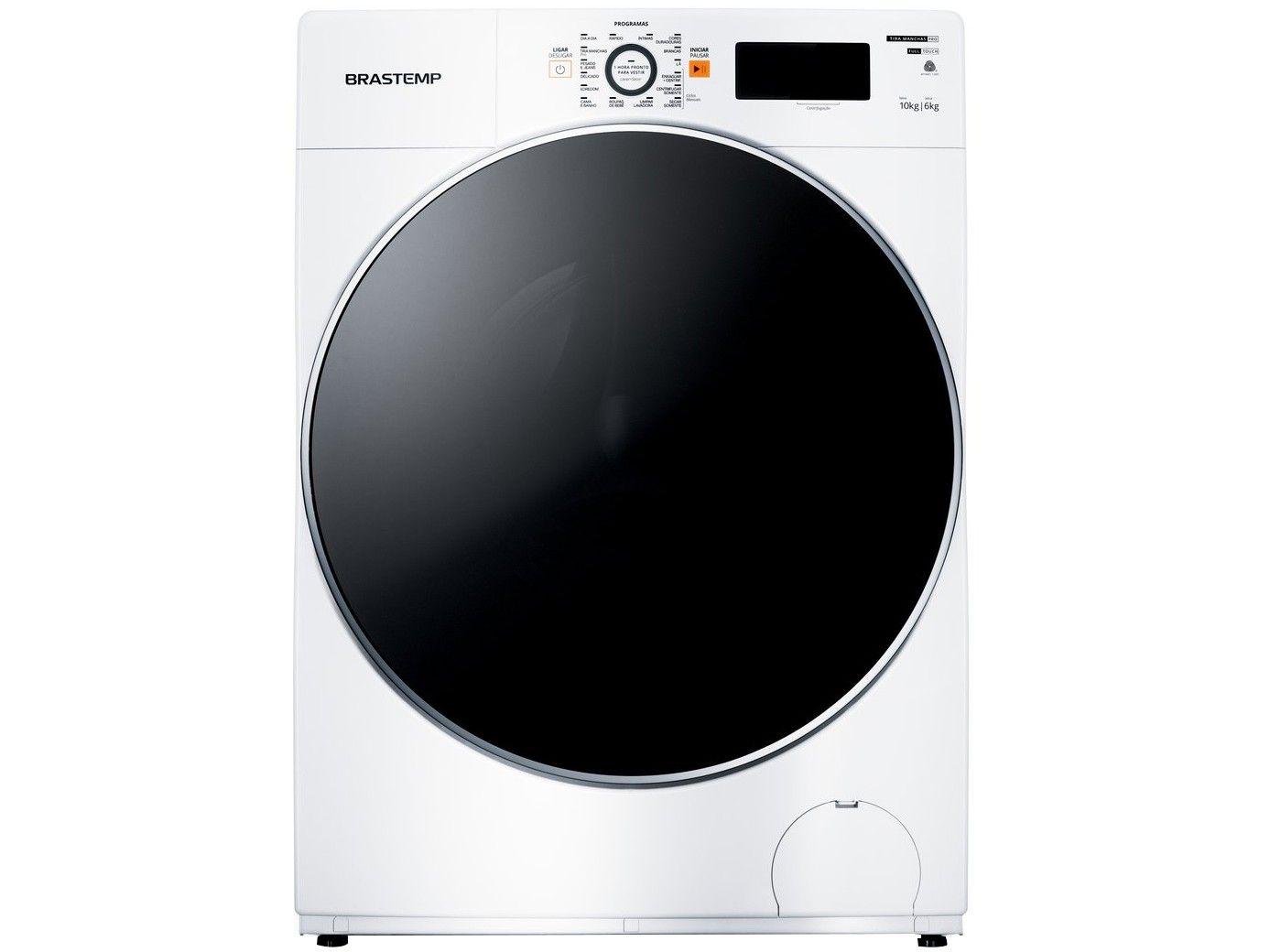 Lava e Seca Brastemp 10Kg BNQ10AB Inverter 14 Programas de Lavagem Branca