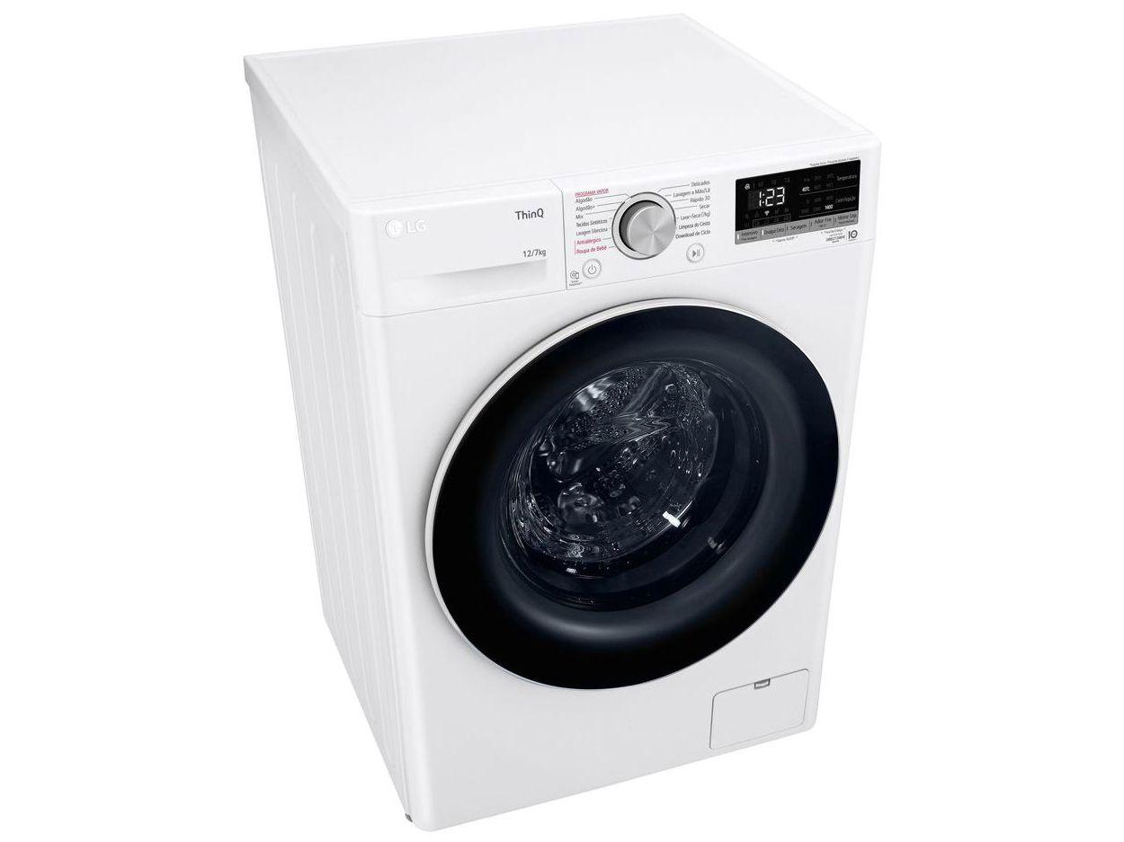Lava e Seca LG 12kg Smart VC4 CV5012WC4 com