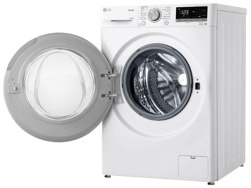 Lava e Seca LG 12kg Smart VC4 CV5012WC4 com