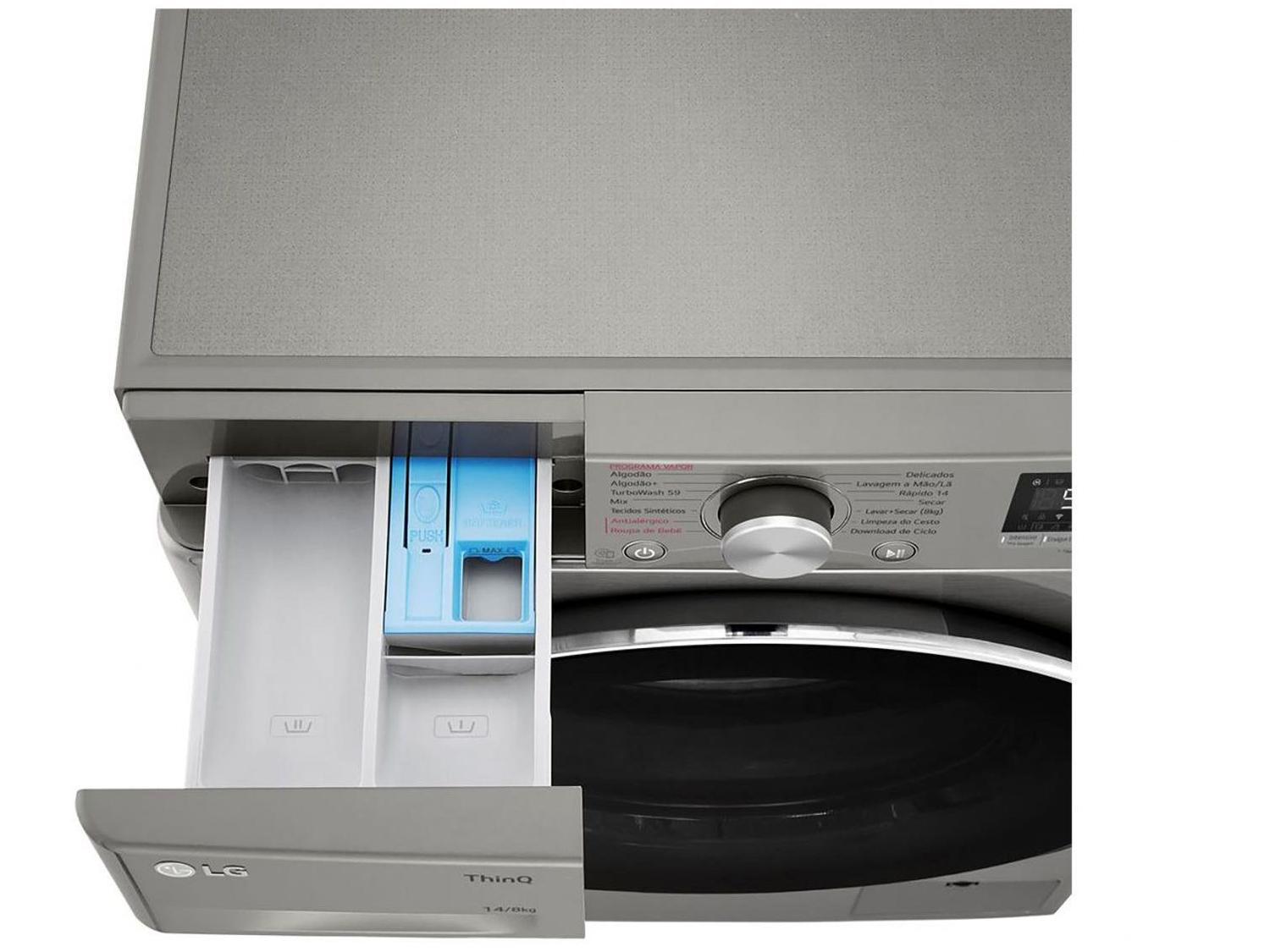 Lava e Seca LG 14kg Smart VC4 CV5014PC4 com