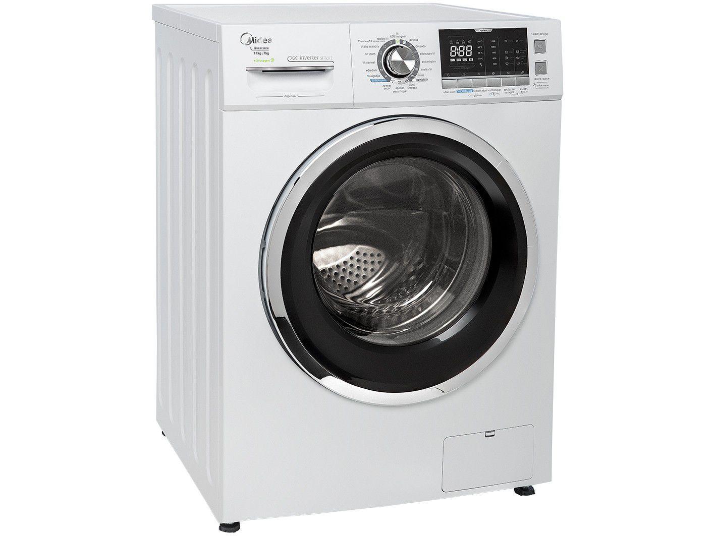 Lava e Seca Midea 11kg Storm Wash LSD11B1 - Inverter 16 Programas de ...