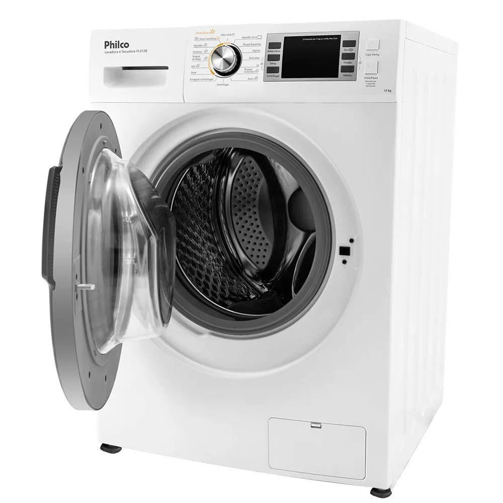 Lava e Seca Philco Front Load Inverter 12kg Branco 220V PLS12B - Lava e ...