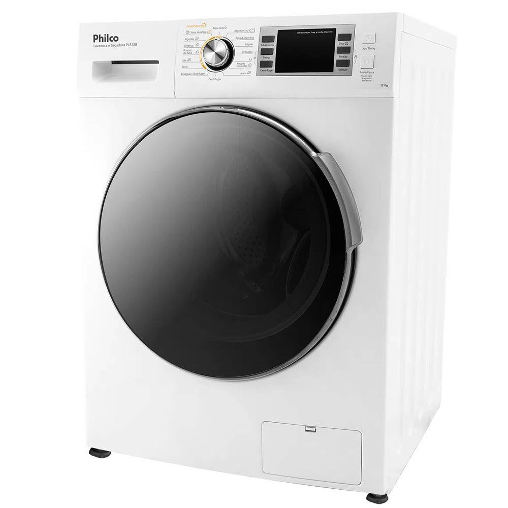 Lava e Seca Philco Front Load Inverter 12kg Branco 220V PLS12B - Lava e ...