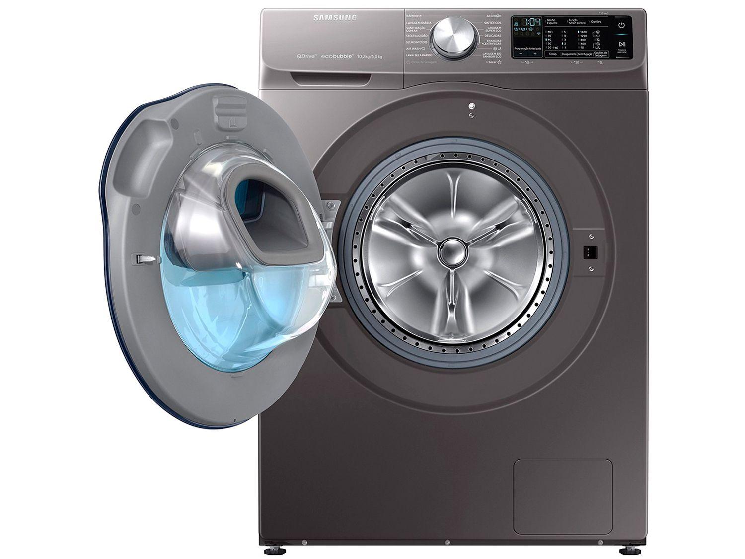 Lava e Seca Samsung 10,2kg WD10N64FOOX/AZ - 14 Programas de Lavagem ...