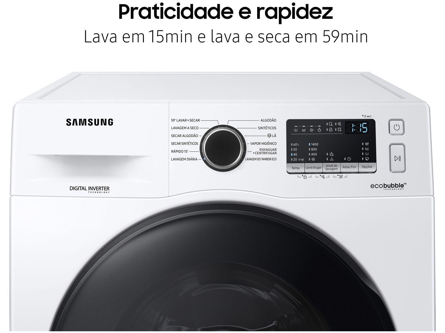 Lava e Seca Samsung 11kg Inverter