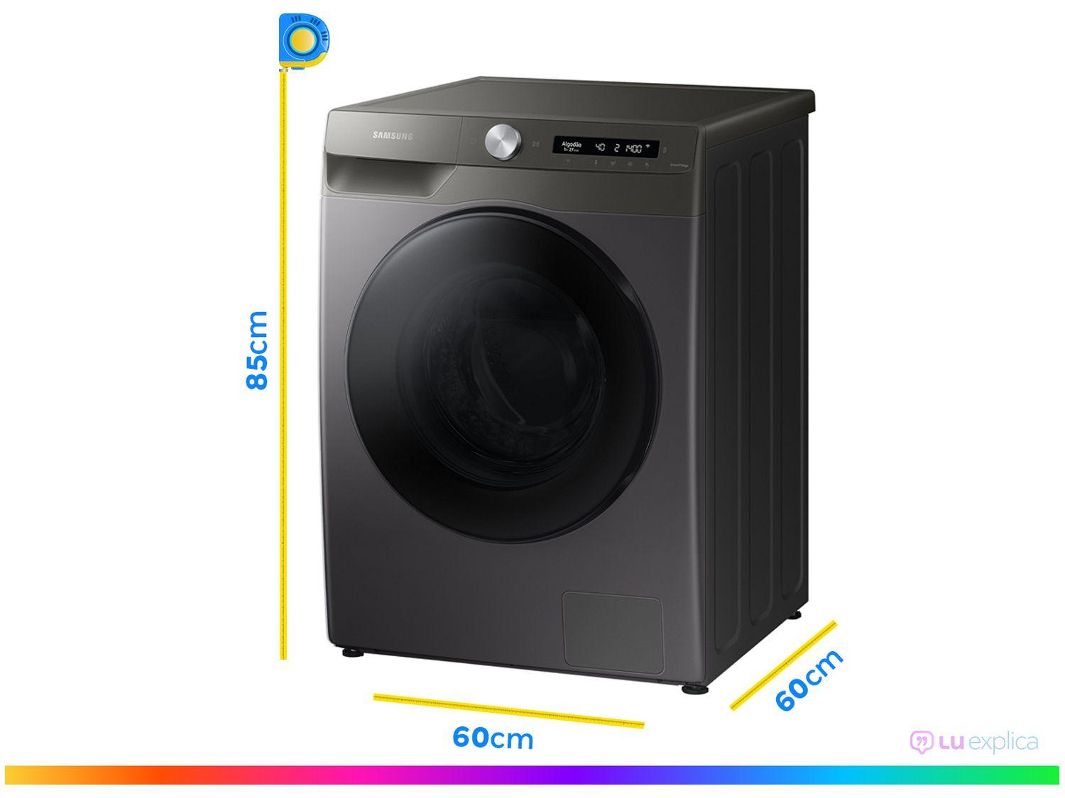Lava e Seca Smart Samsung WD13T 13kg Digital Inverter 3 em 1 Água Fria