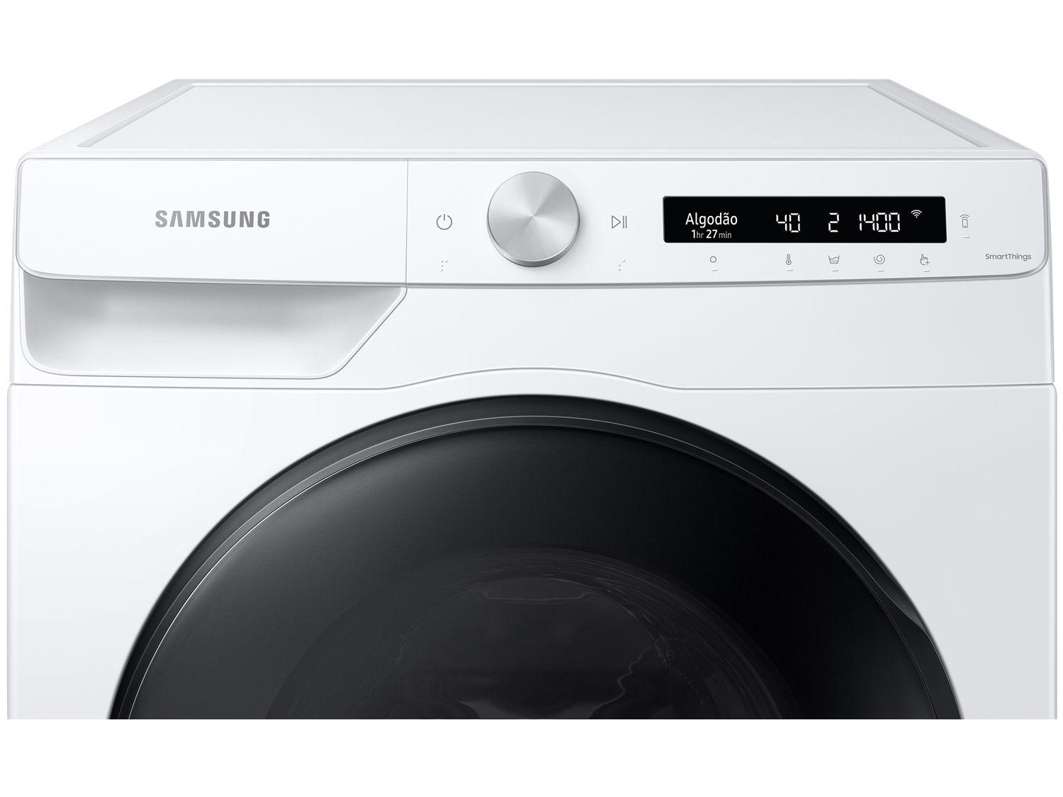 Lava e Seca Smart Samsung WD13T 13kg Digital Inverter 3 em 1 Água Quente e Fria