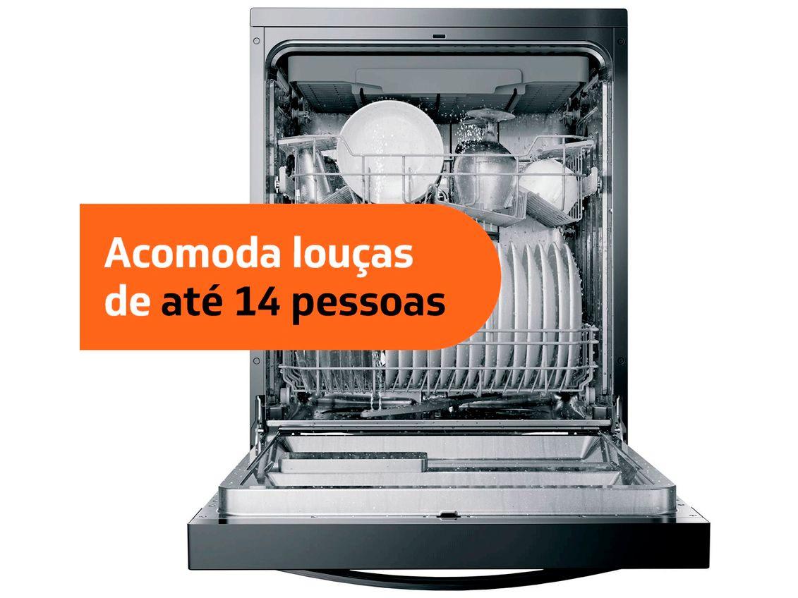 Lava-louças Brastemp 14 Serviços BLF14BE Preta - Lava-Louças 14 ...