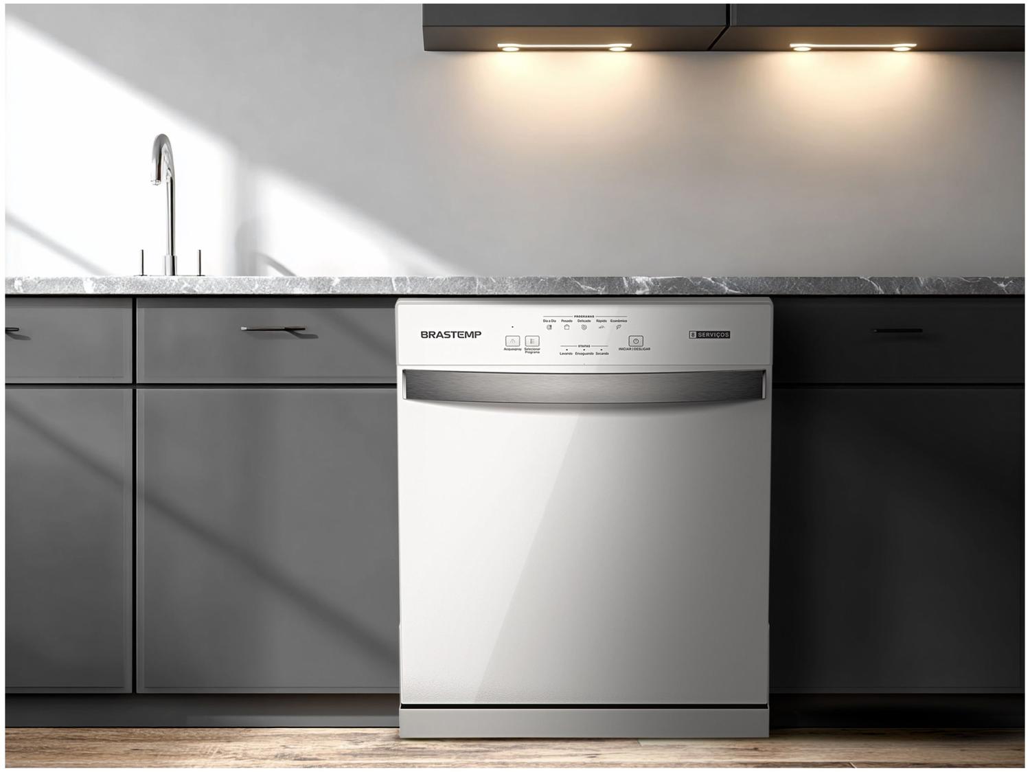 Lava-louças Brastemp 8 Serviços BLF08 Branca