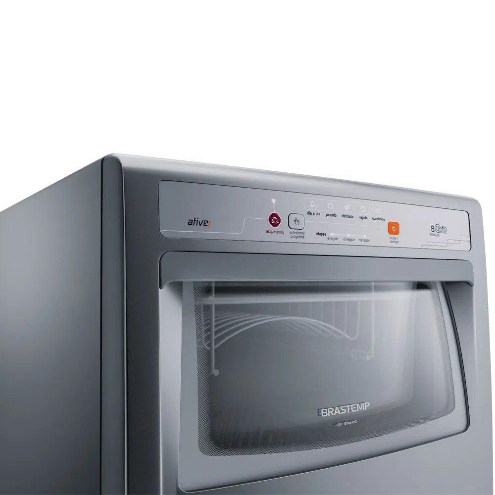 Lava-louças Brastemp Ative 8 Serviços 220V BLF08ASBNA - Lava-Louças 8  Serviços - Magazine Luiza