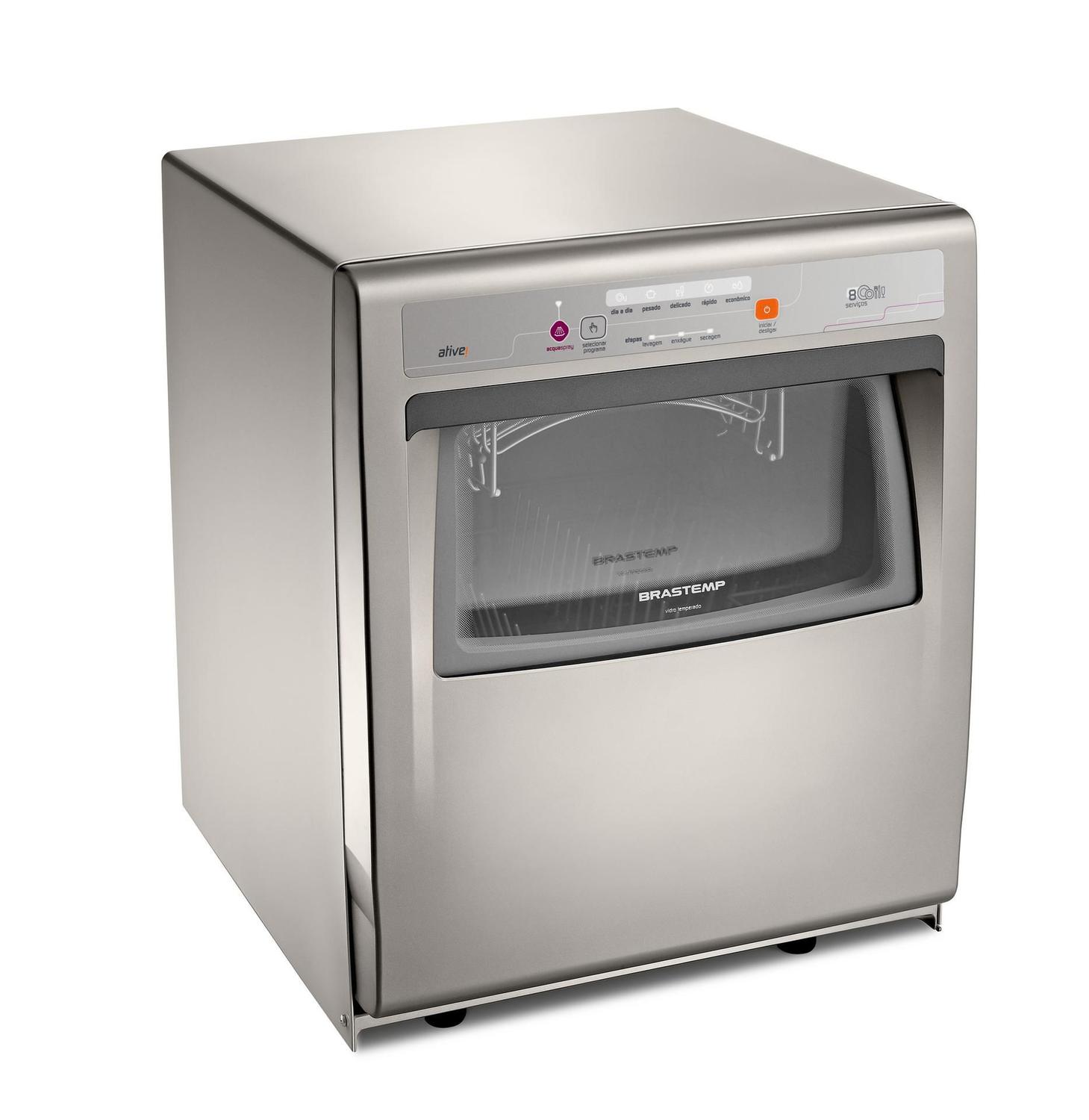 Lava-louças Brastemp Compact 8 Serviços BLF08AS 220v - Lava-Louças ...