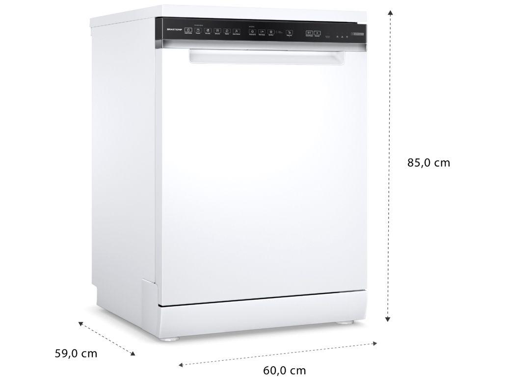 Lava-louças Brastemp de Embutir 15 Serviços BLF61AB Branca
