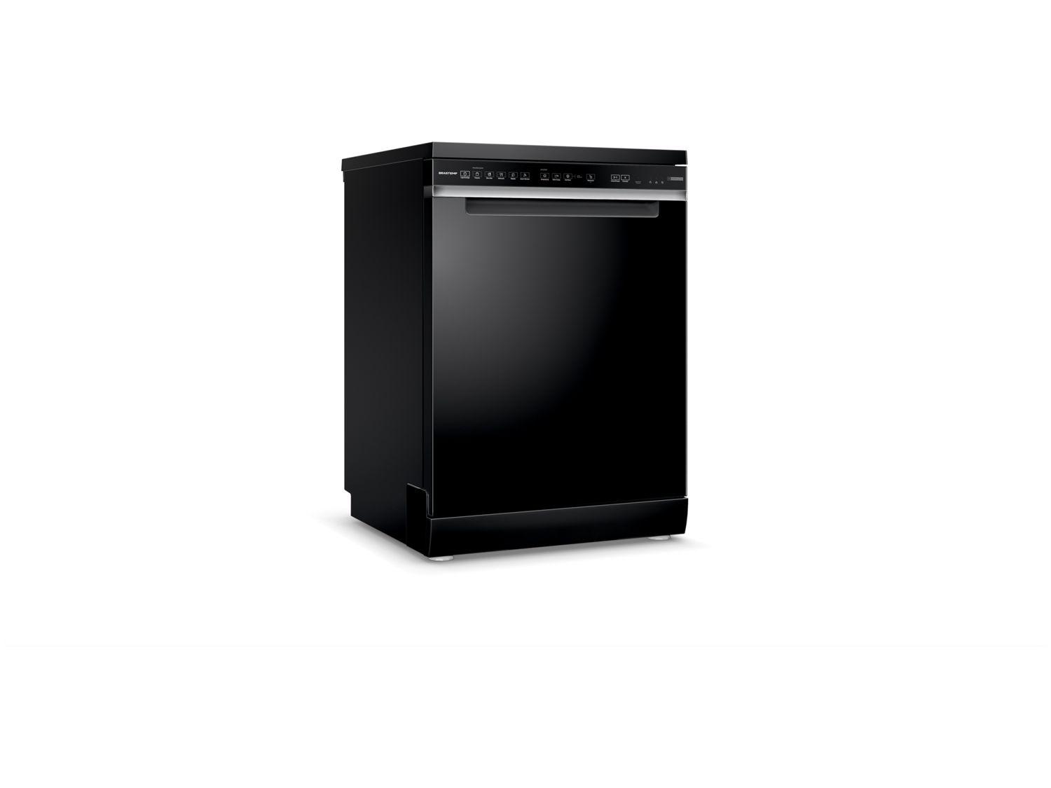 Lava-louças Brastemp de Embutir 15 Serviços BLF61AE Preta