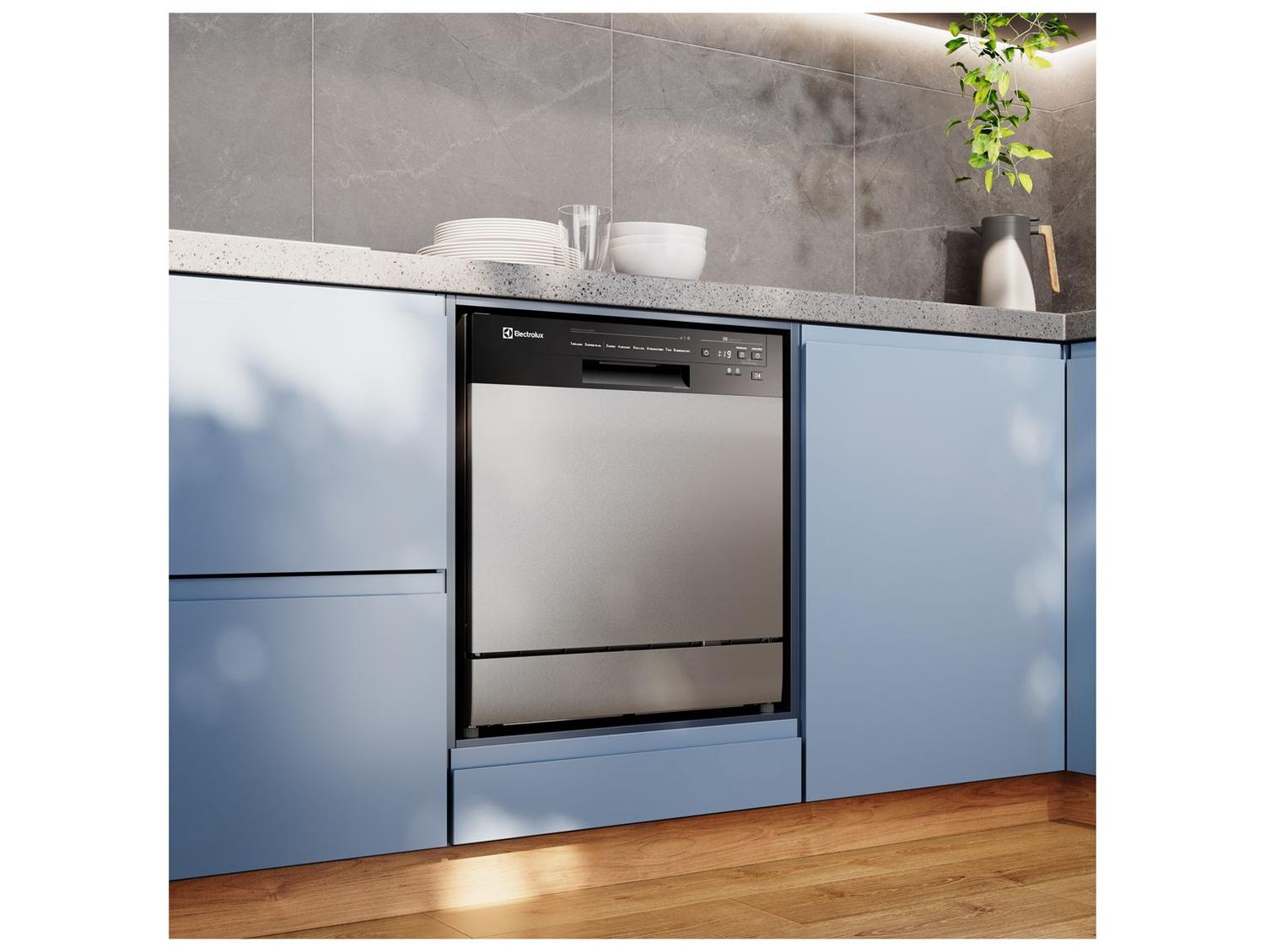 Lava-louças Electrolux 8 Serviços com Função Higienizar LS08E Inox