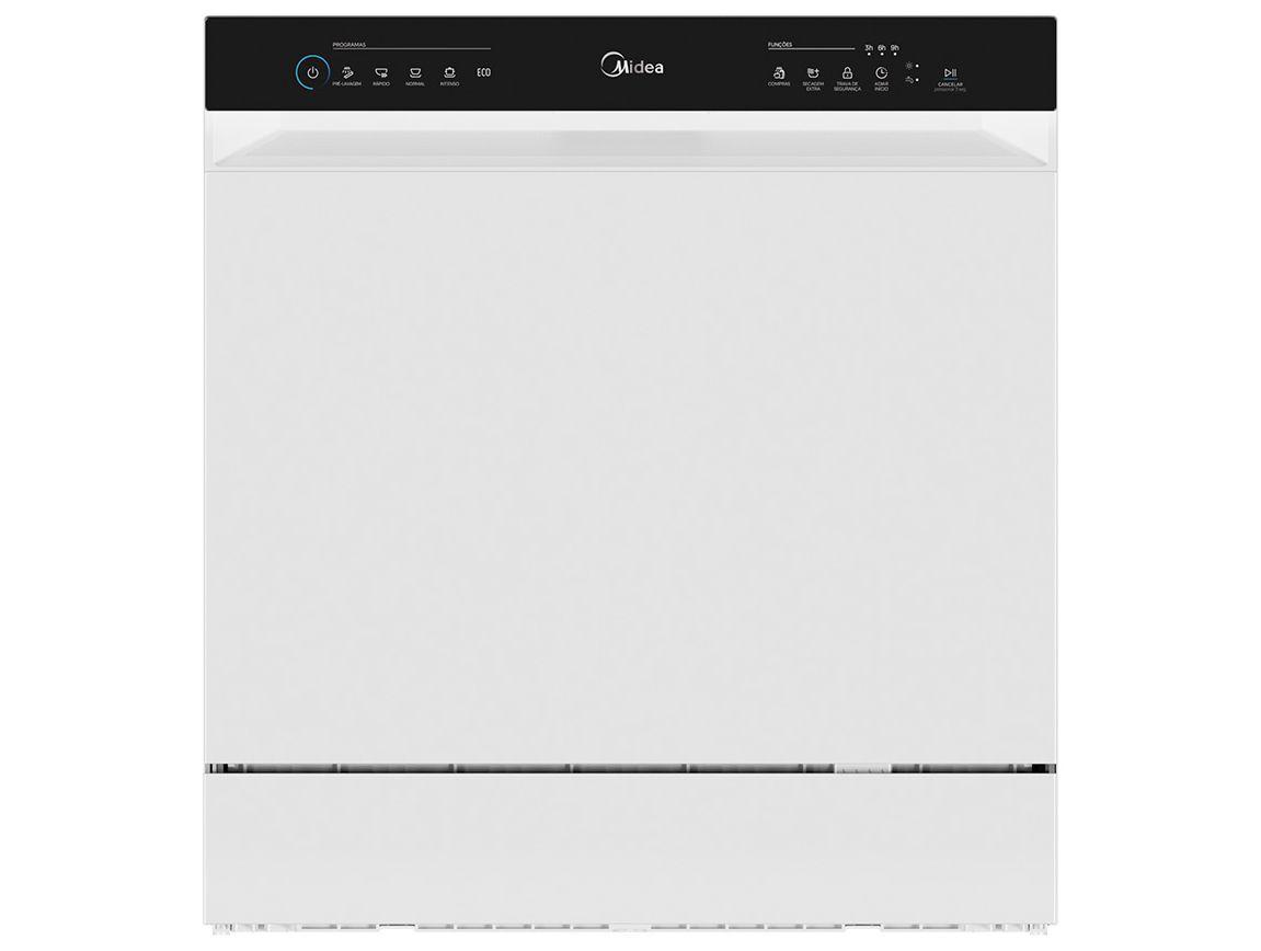 Lava-louças Midea 8 Serviços MDWTF08W1 Branca