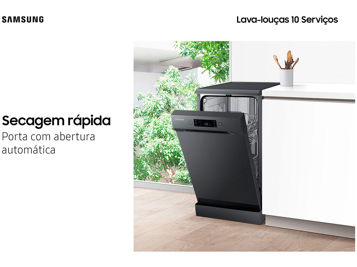 Lava-louças Samsung 10 Serviços com Função